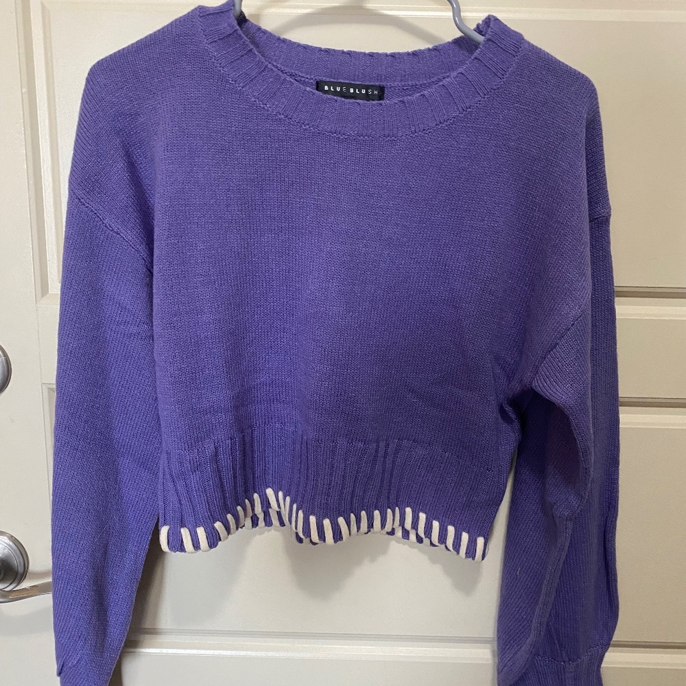 Crop sweater